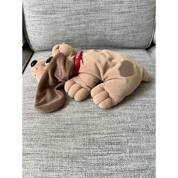 Vintage Galoob Pound Puppies 1997 Plush Dog Puppy Tan Brown Stuffed Animal Toy - Picture 3 of 9